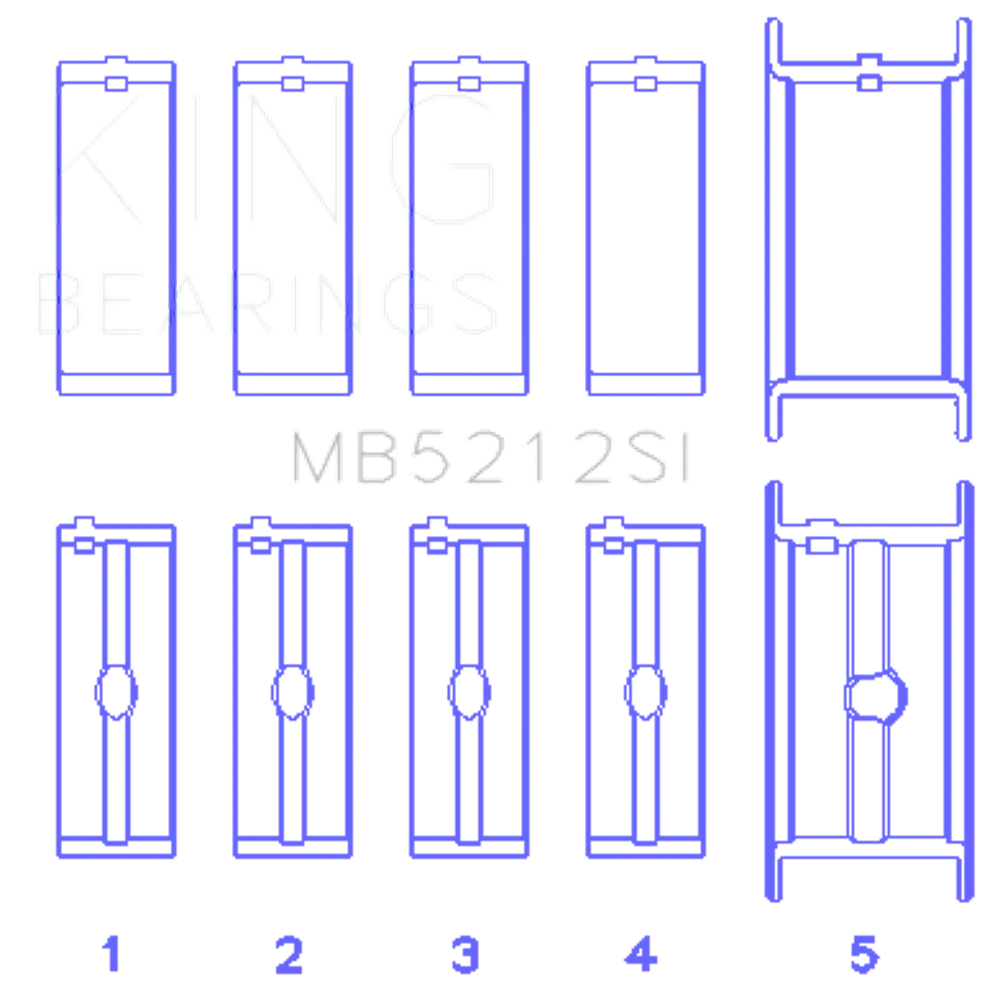 King Engine Bearings MB5212SI 010