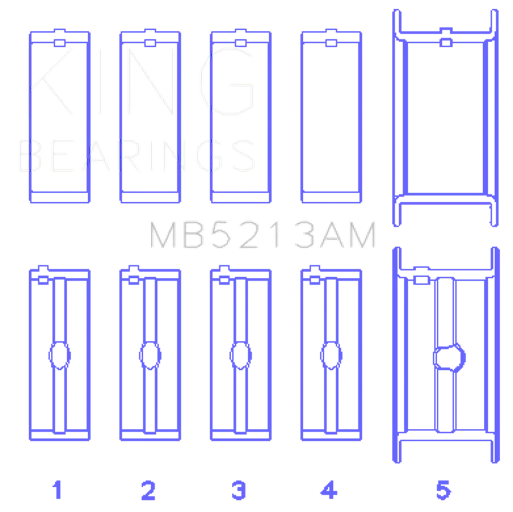 King Engine Bearings MB5213AM 010