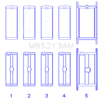 King Engine Bearings MB5213AM 010