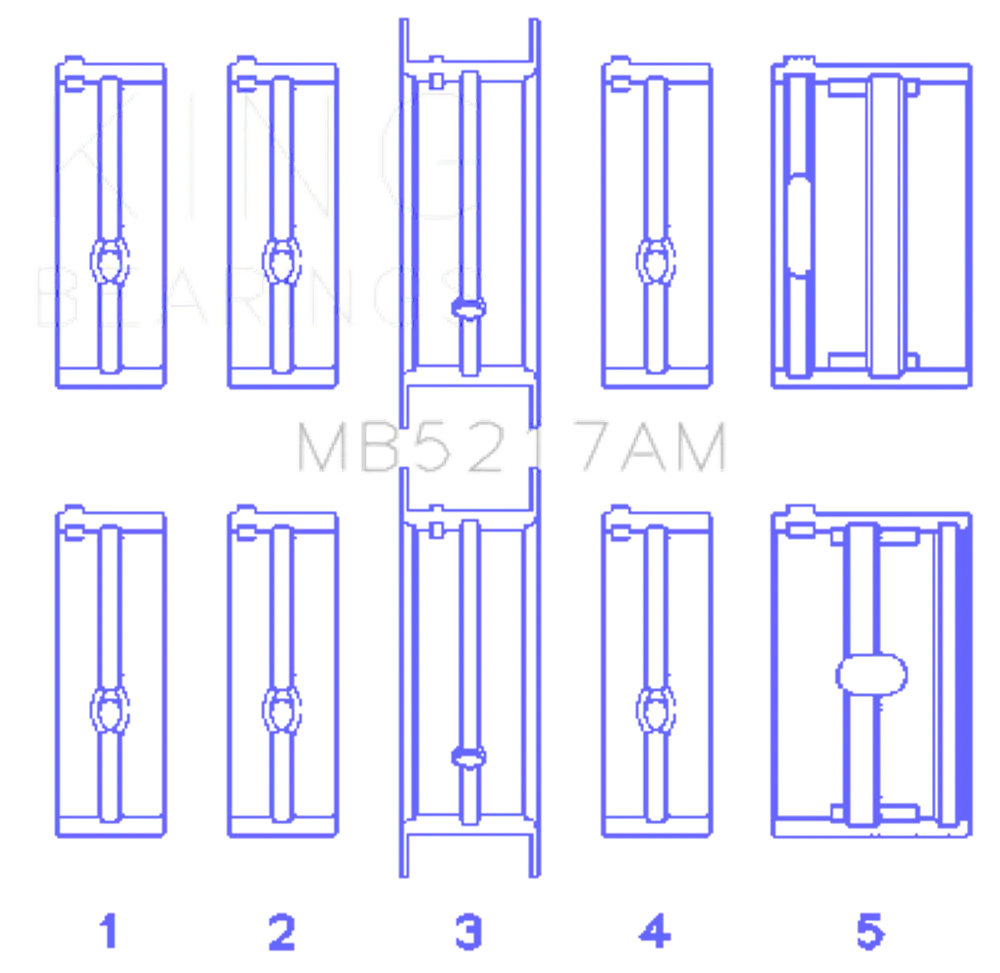 King Engine Bearings MB5217AM