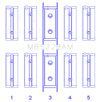 King Engine Bearings MB5228AM1.0