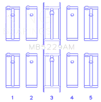 King Engine Bearings MB5229AM1.5