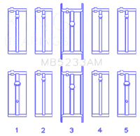 King Engine Bearings MB5233AM1.25