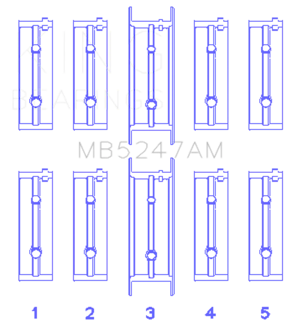 King Engine Bearings MB5247AM1.0