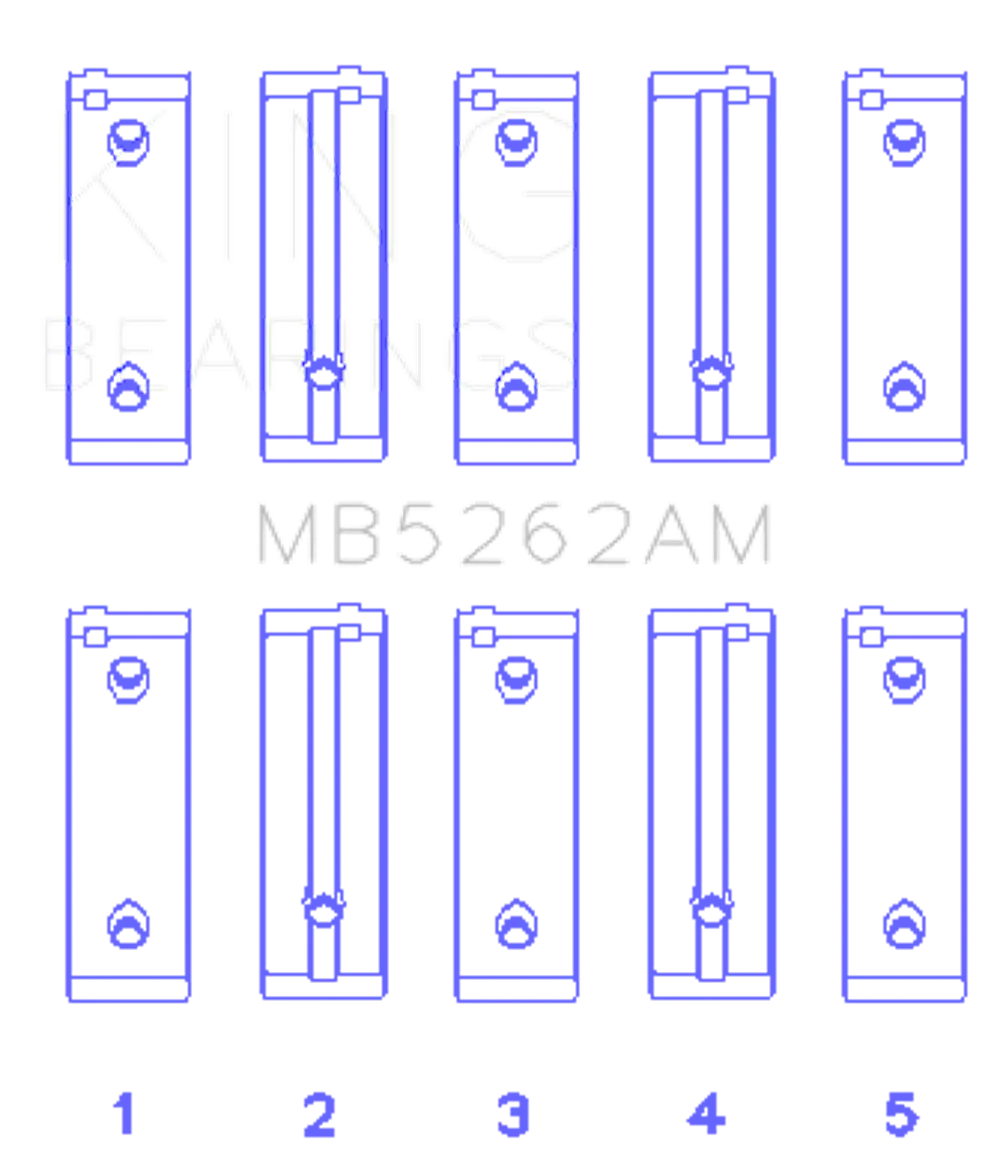 King Engine Bearings MB5262AM