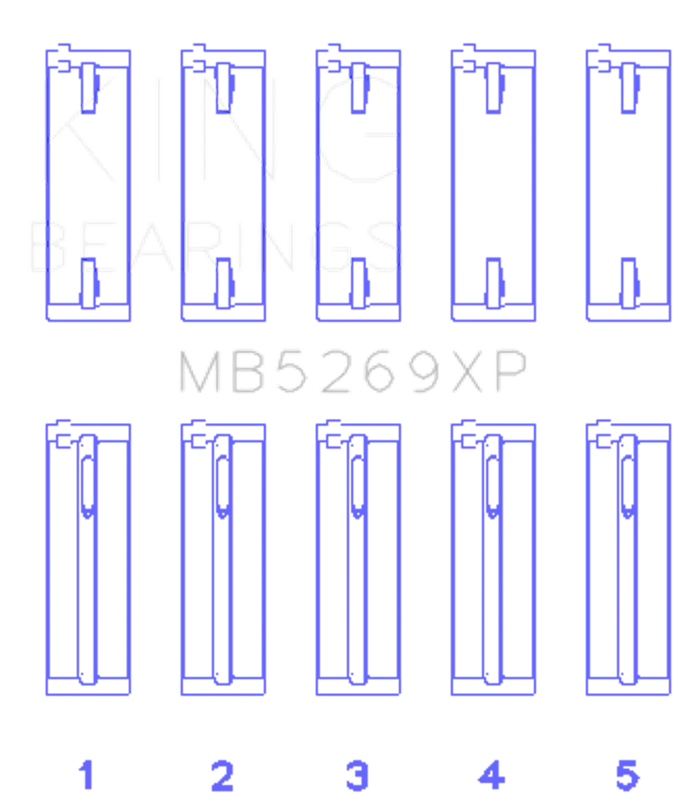 King Engine Bearings MB5269XP