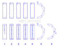King Engine Bearings MB5280XPC STDX