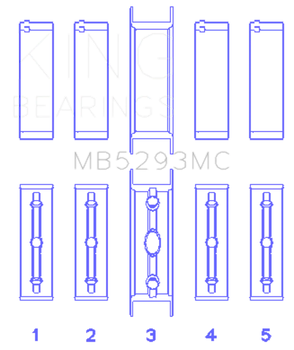 King Engine Bearings MB5293MC