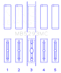 King Engine Bearings MB5293MC