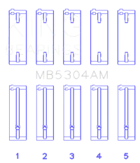 King Engine Bearings MB5304AM1.0