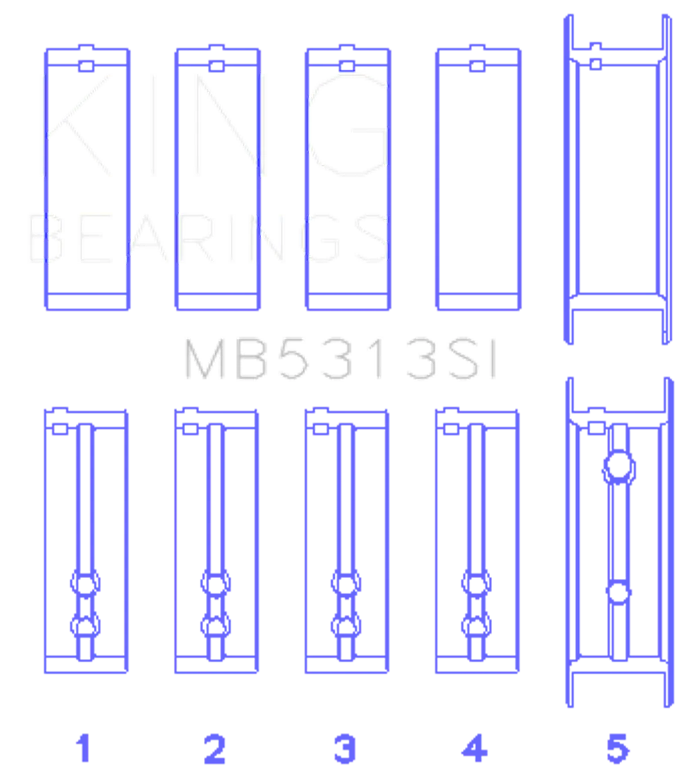 King Engine Bearings MB5313SI