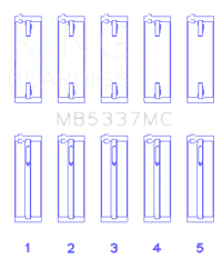 King Engine Bearings MB5337MC