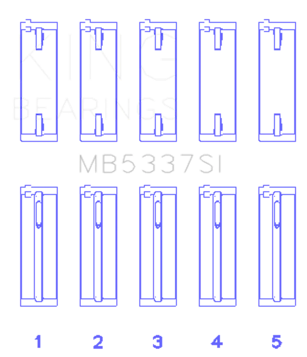 King Engine Bearings MB5337SI