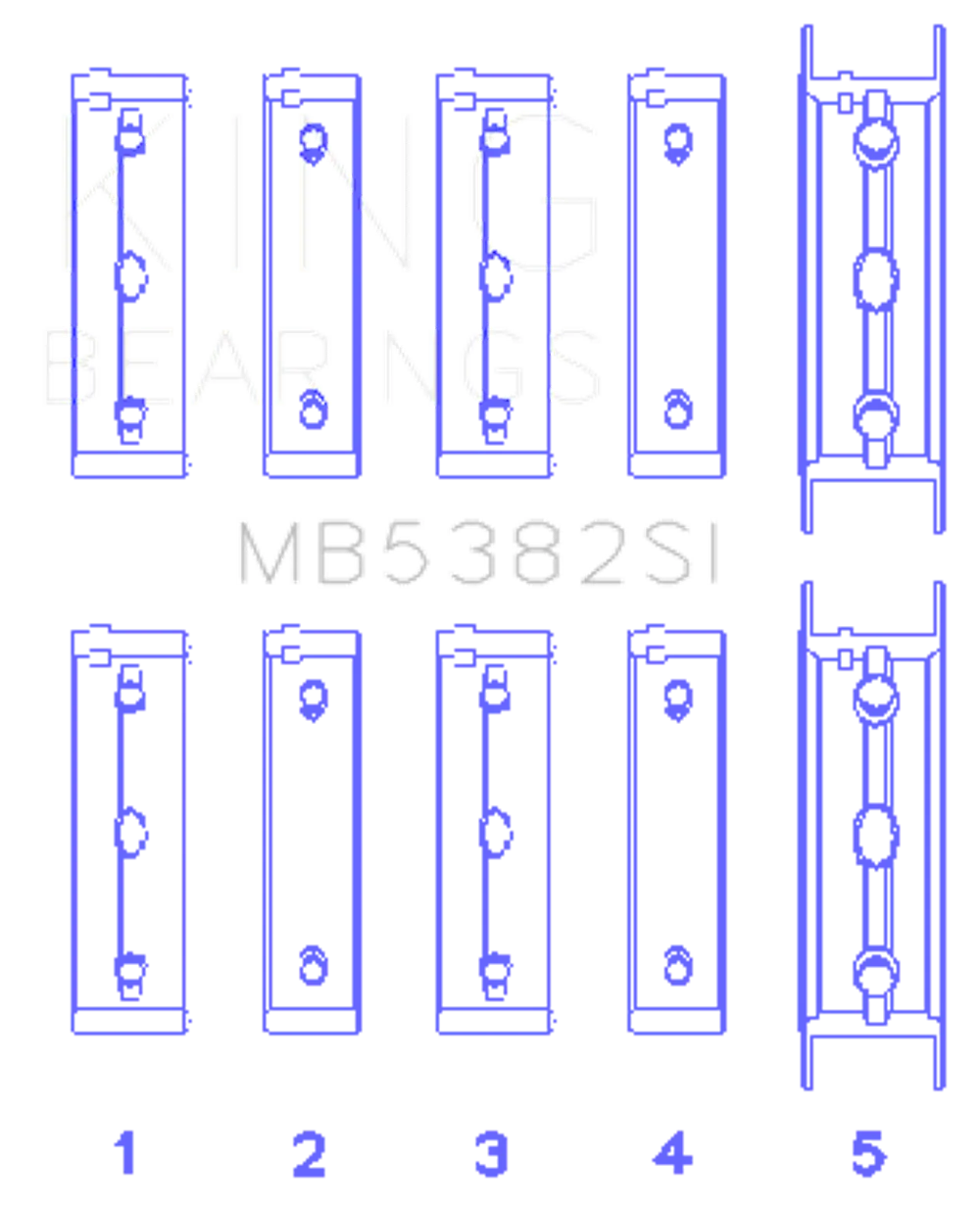 King Engine Bearings MB5382SI