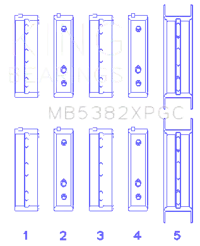 King Engine Bearings MB5382XPGC0.25