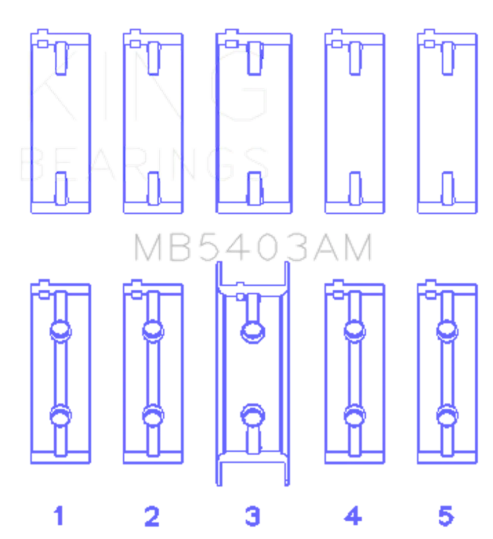 King Engine Bearings MB5403AM1.0