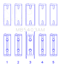 King Engine Bearings MB5403AM1.0