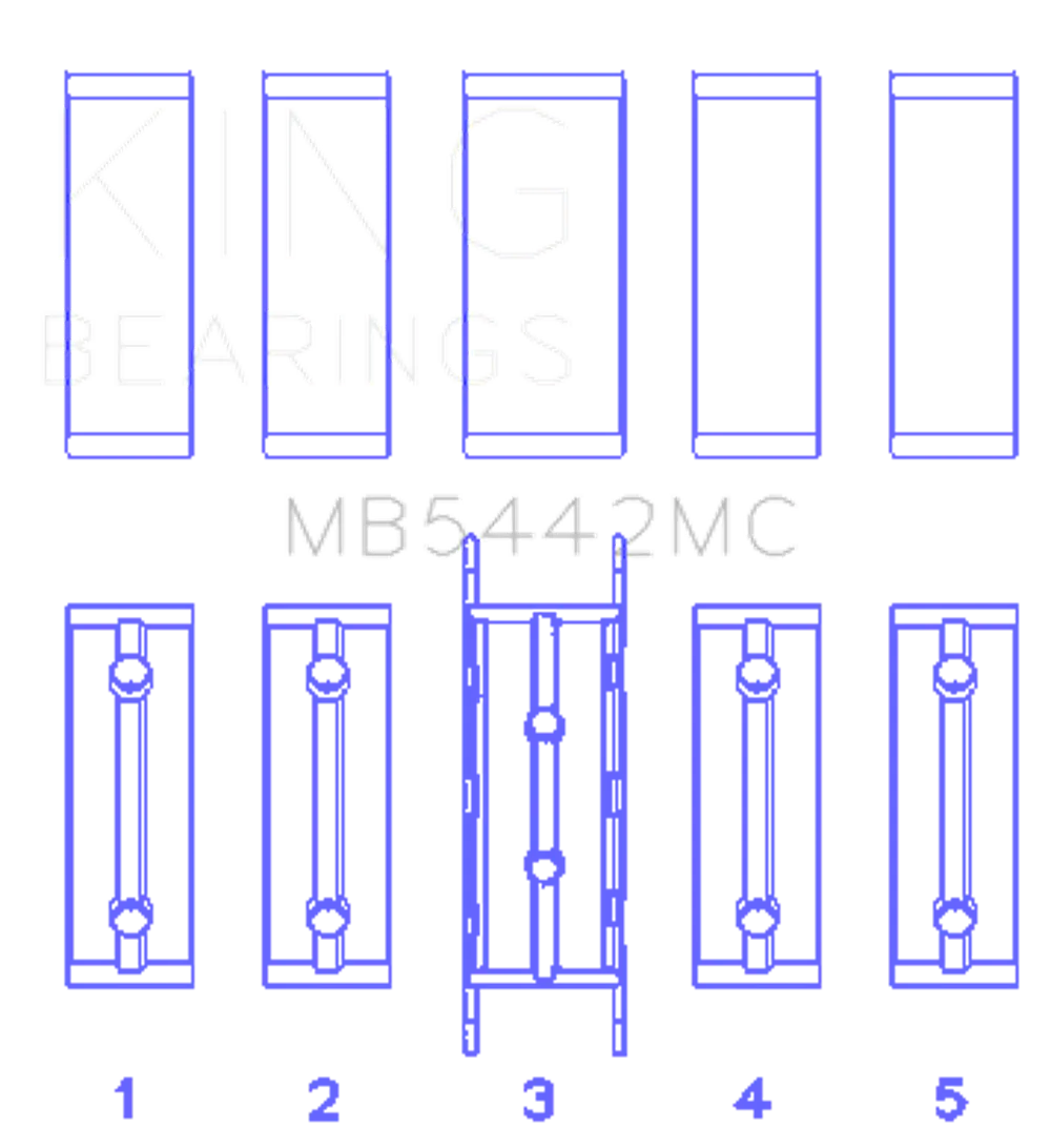 King Engine Bearings MB5442MC