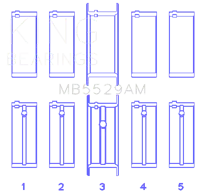 King Engine Bearings MB5529AM