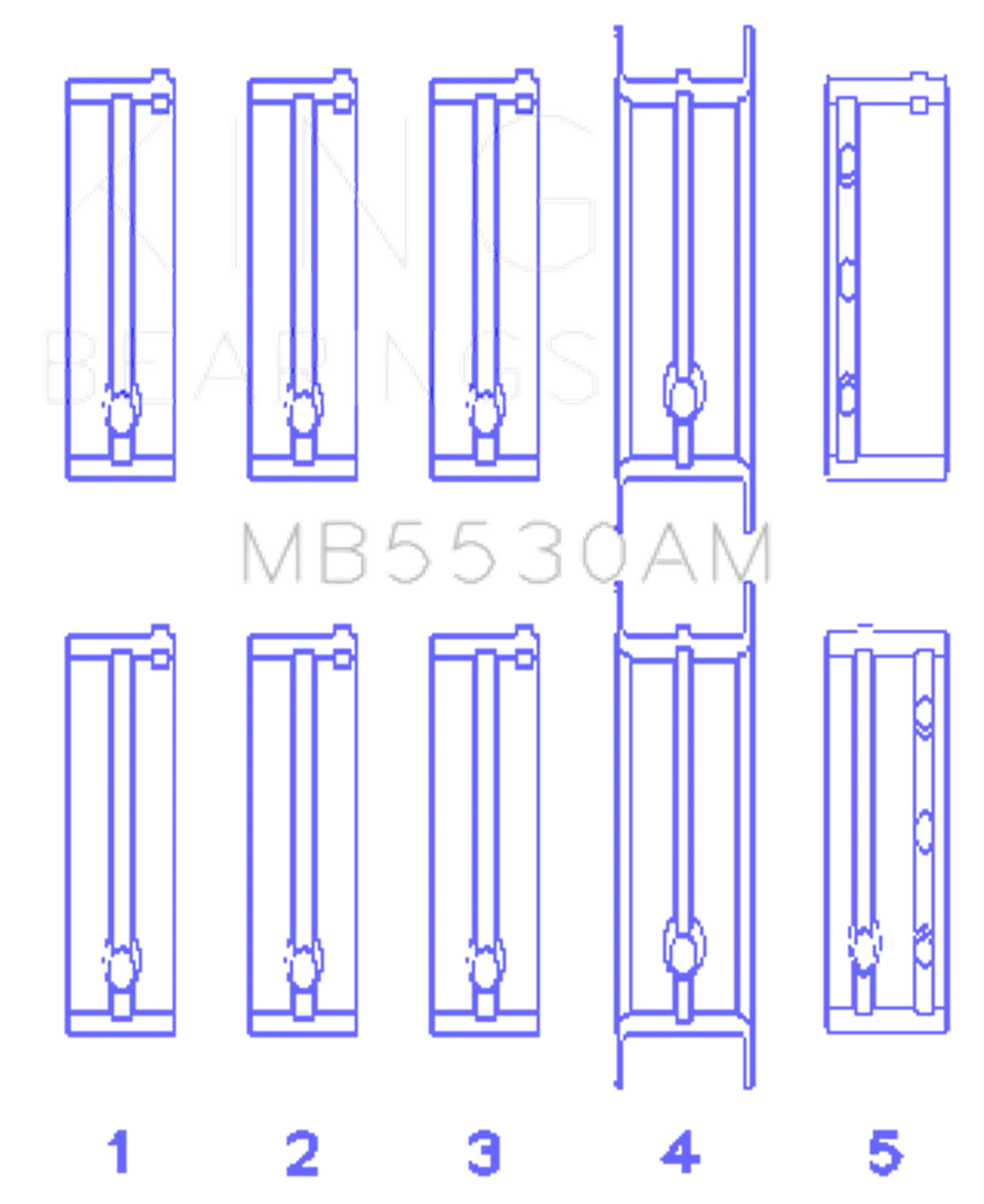 King Engine Bearings MB5530AM0.25