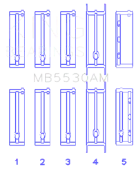 King Engine Bearings MB5530AM0.25