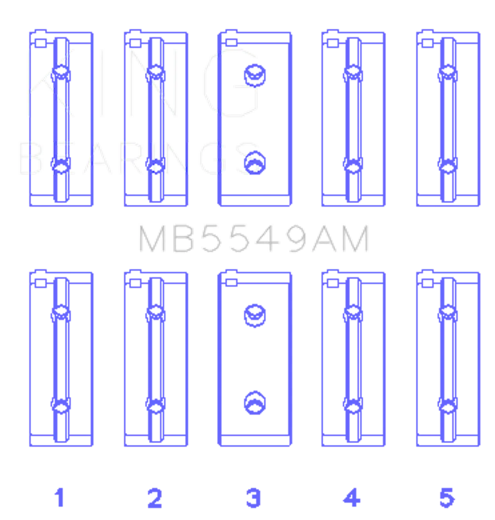 King Engine Bearings MB5549AM