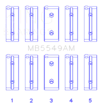 King Engine Bearings MB5549AM