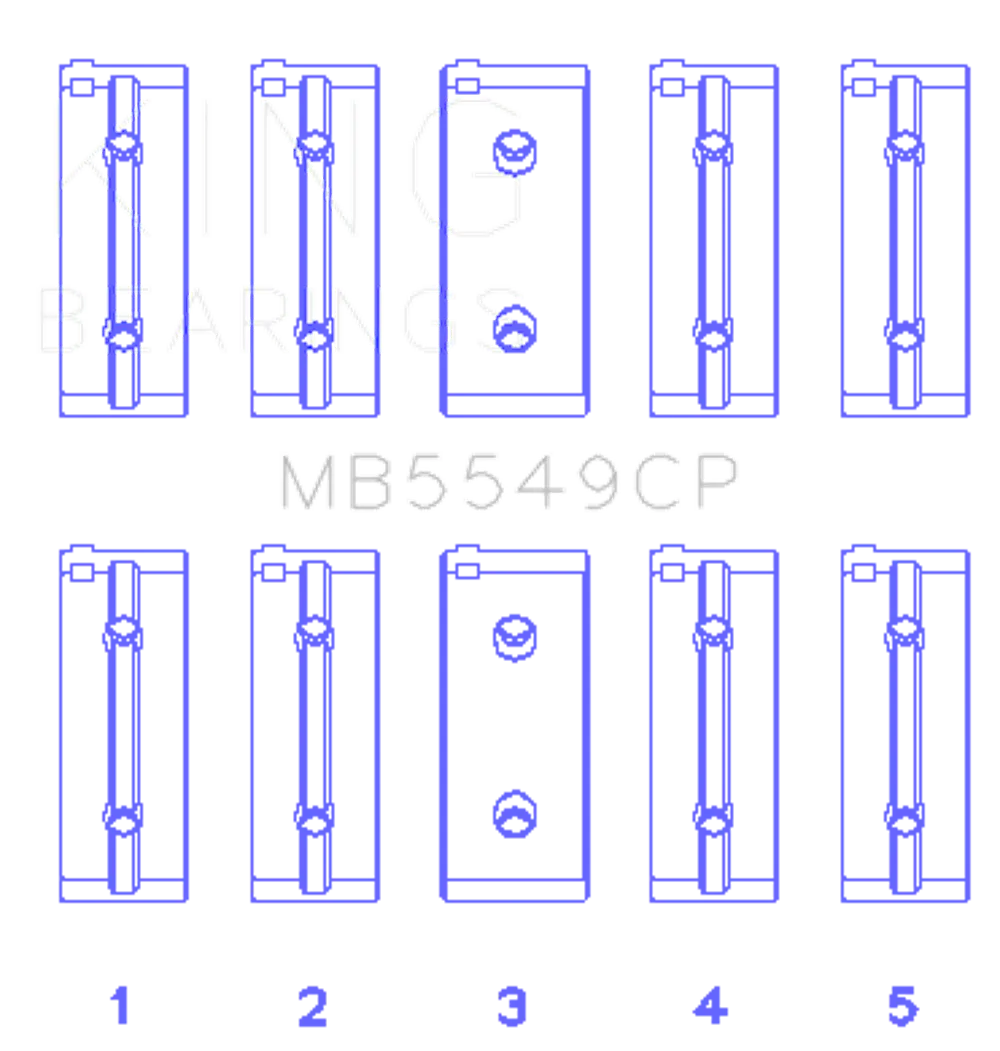 King Engine Bearings MB5549CP 010