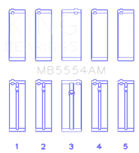 King Engine Bearings MB5554AM1.25