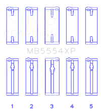 King Engine Bearings MB5554XP0.75
