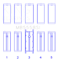 King Engine Bearings MB5558SI1.25