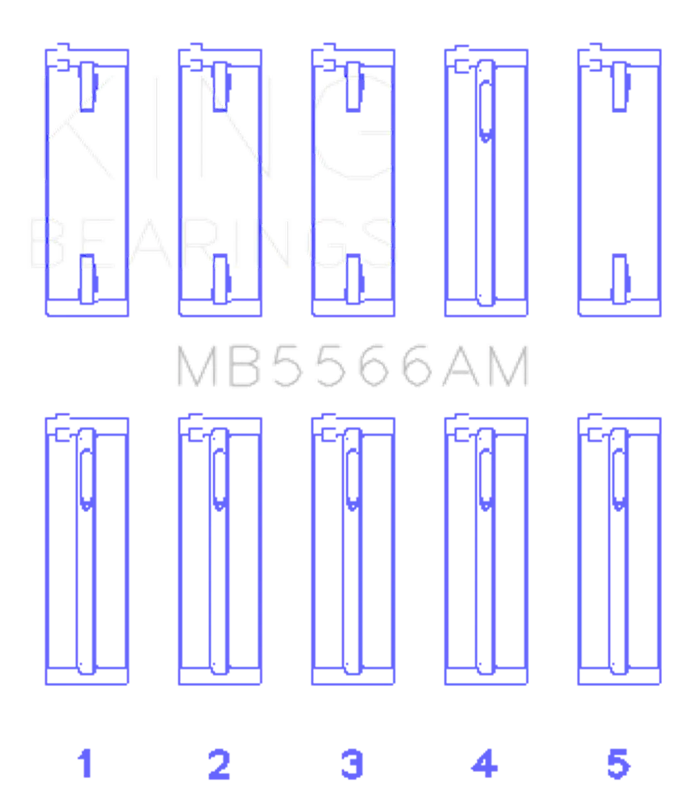 King Engine Bearings MB5566AM0.75
