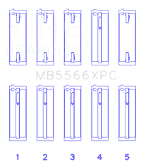 King Engine Bearings MB5566XPC