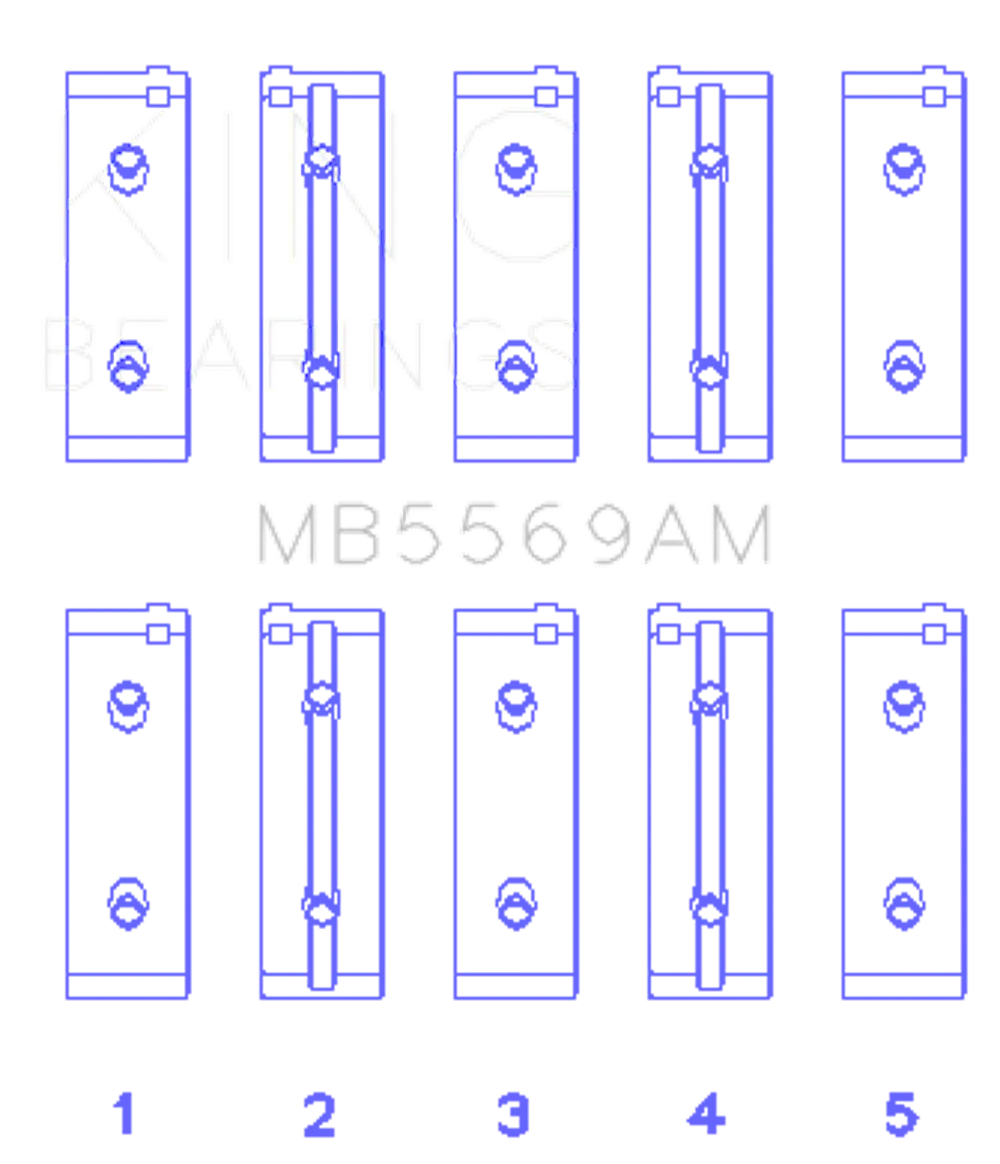 King Engine Bearings MB5569AM