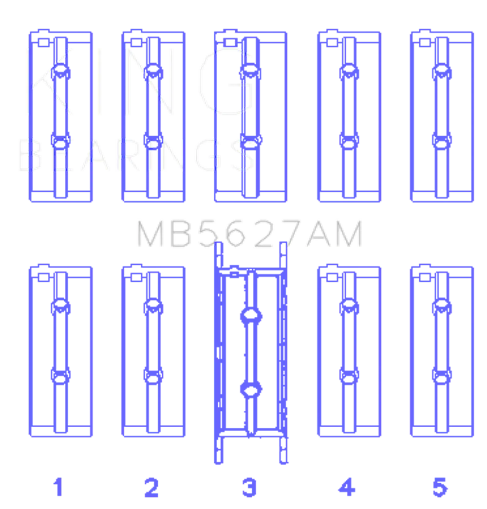King Engine Bearings MB5627AM