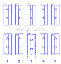 King Engine Bearings MB5627AM