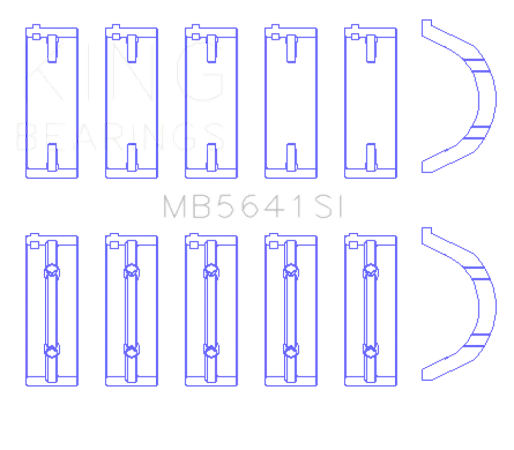 King Engine Bearings MB5641SI