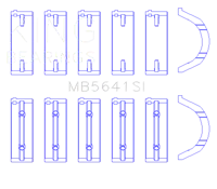 King Engine Bearings MB5641SI