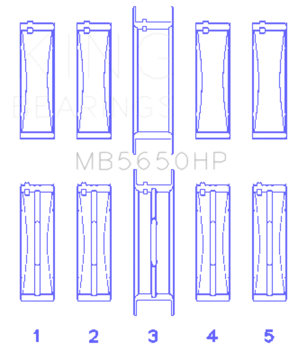King Engine Bearings MB5650HP 030