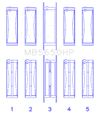 King Engine Bearings MB5650HP 030