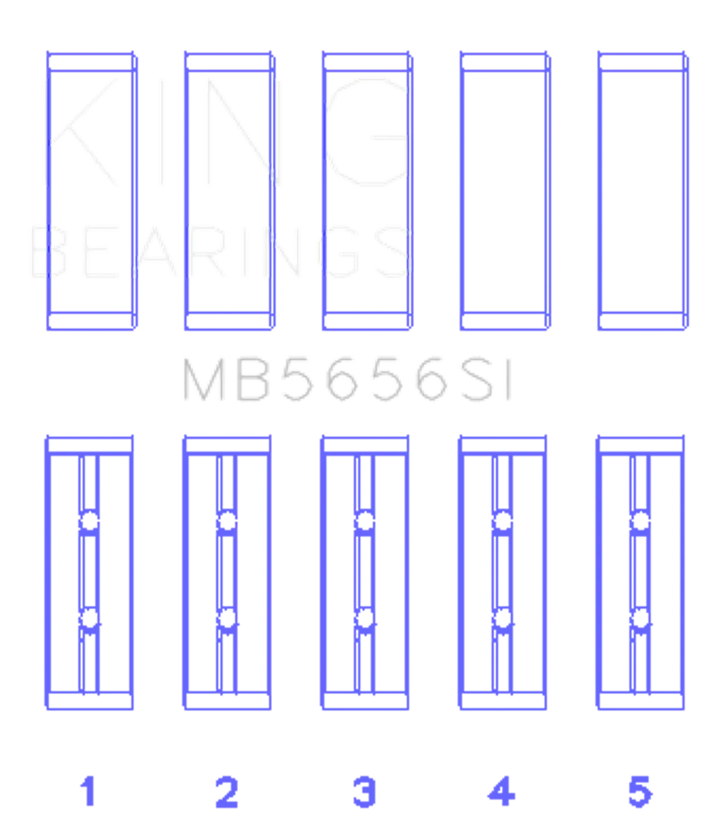 King Engine Bearings MB5656SI