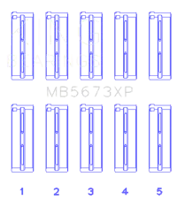 King Engine Bearings MB5673XP0.5