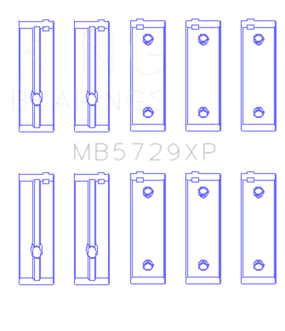 King Engine Bearings MB5729XP0.5