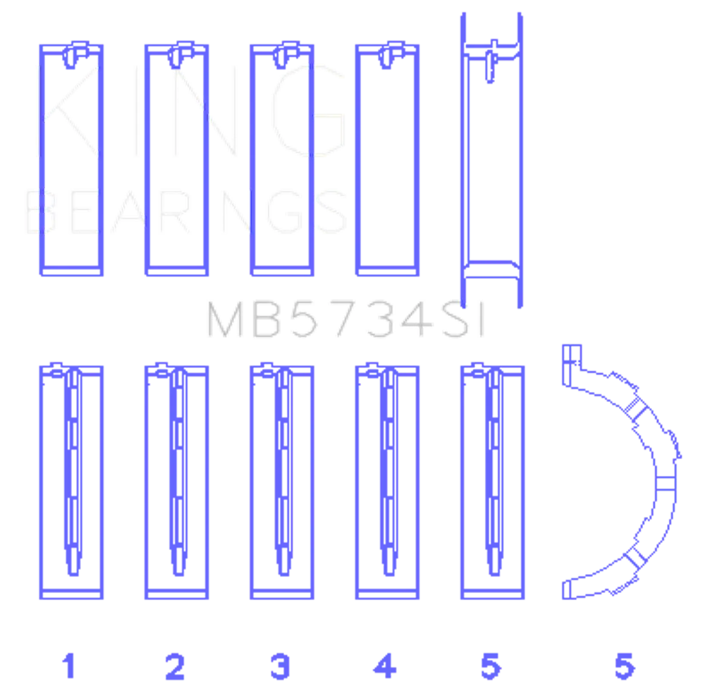 King Engine Bearings MB5734SI0.75