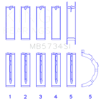 King Engine Bearings MB5734SI0.75