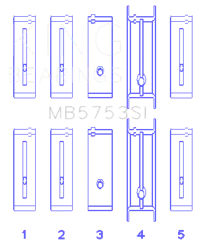 King Engine Bearings MB5753SI1.0