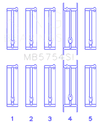 King Engine Bearings MB5754SI1.0