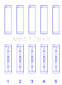 King Engine Bearings MB5778XP