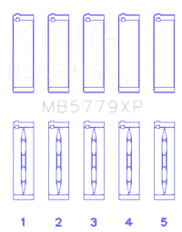 King Engine Bearings MB5779XP