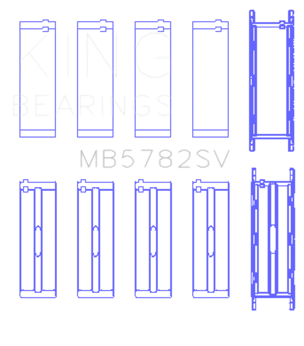 King Engine Bearings MB5782SV